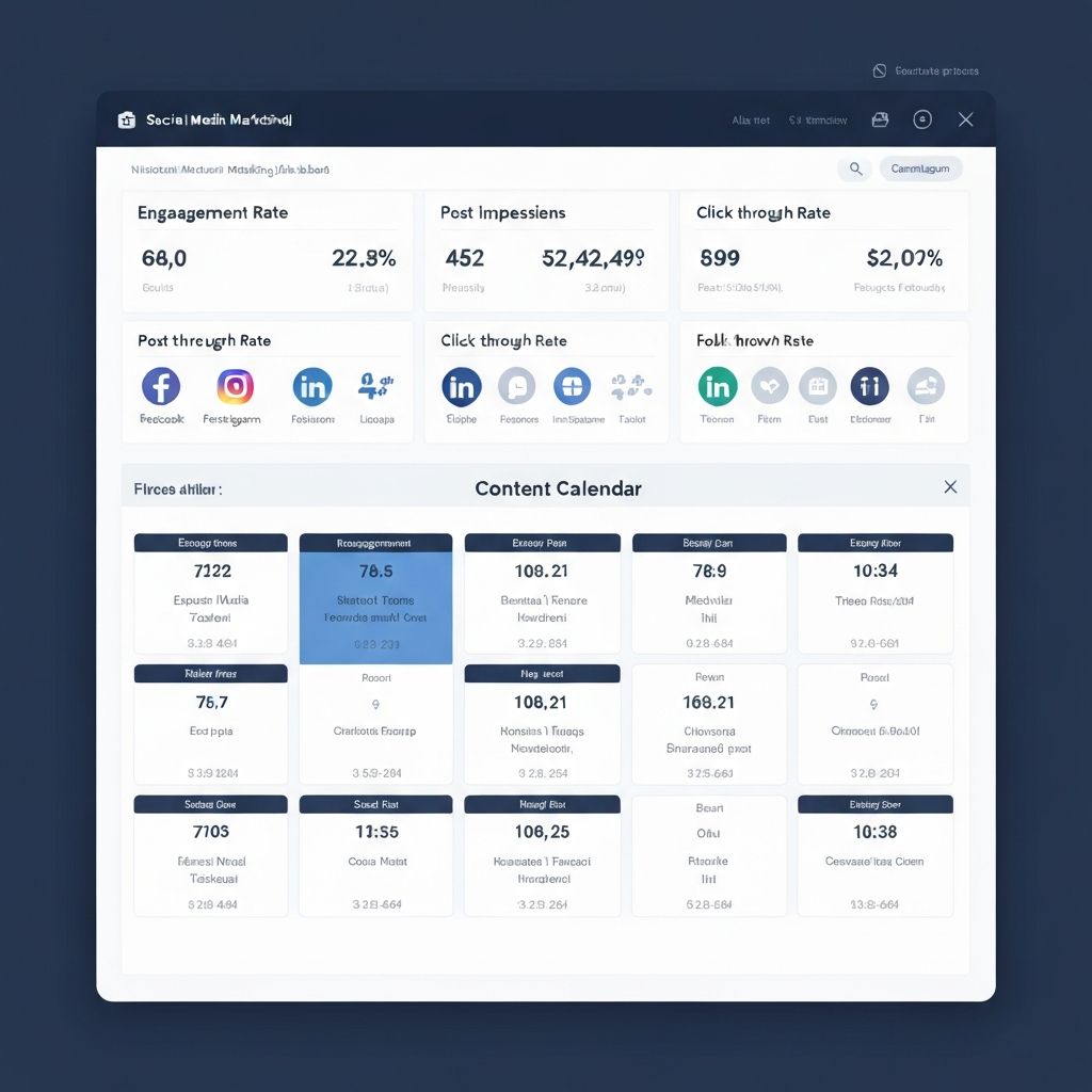 Social Media Marketing Dashboard